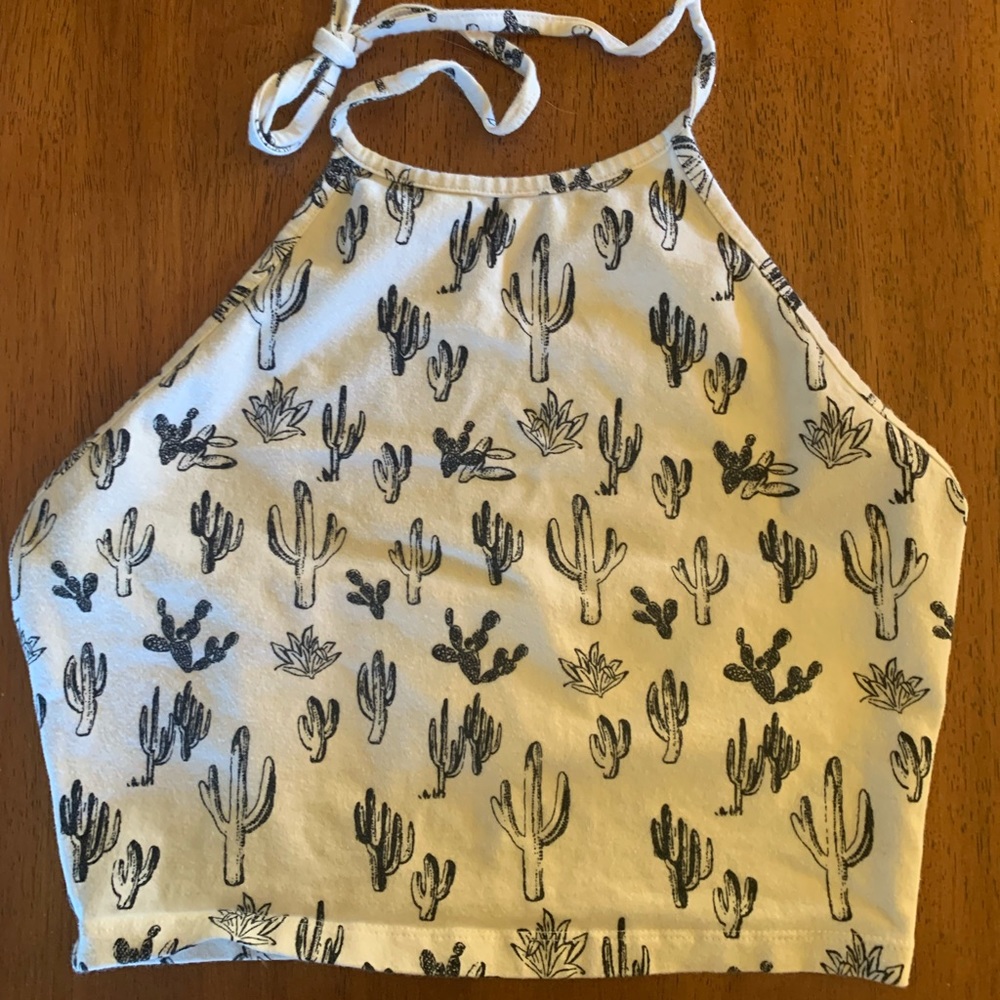 Cactus Print Halter